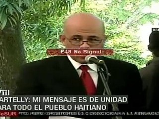 Haití: Martelly agradece votos y llama a participar