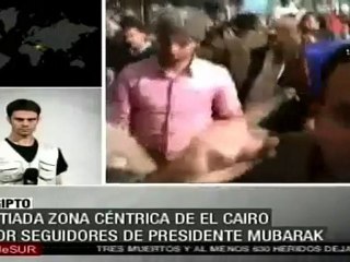 Video herunterladen: Opositores egipcios continuarán las protestas pese a los ataques de adeptos a Mubarak