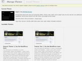 Installing Themes - Wordpress Tutorial Video