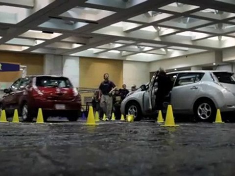 Nissan LEAF drive electric tour