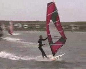 Freestyle windsurf Holland Brouwersdam