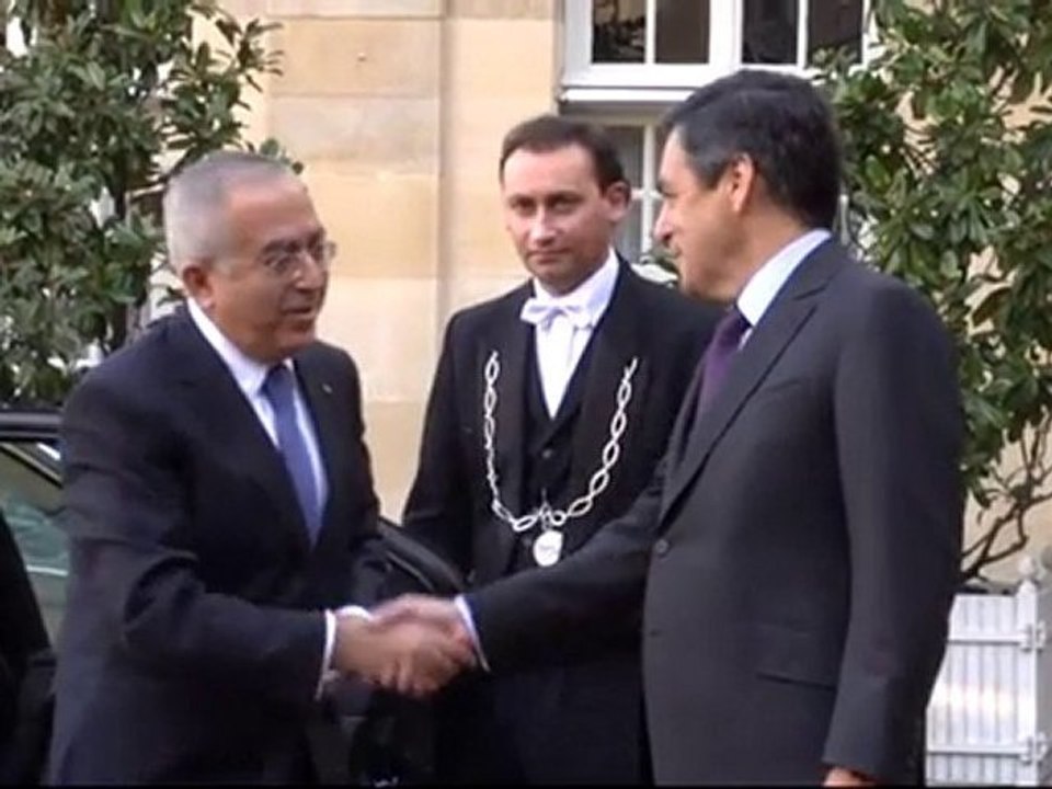 Fillon rencontre le Premier ministre palestinien