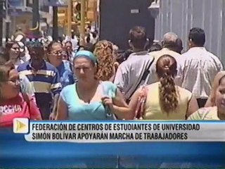 Movilización sindical 5F