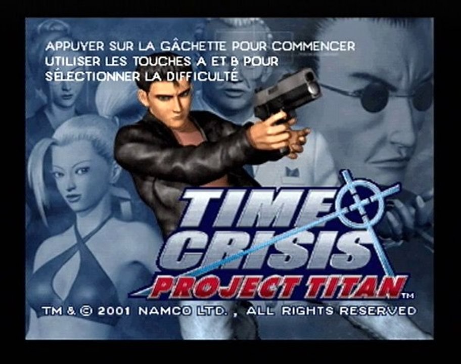 Time Crisis Project Titan (PS1) : Présentation n°3