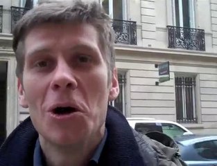 Jean-Marc, l'un des squatteurs du 22 avenue Matignon