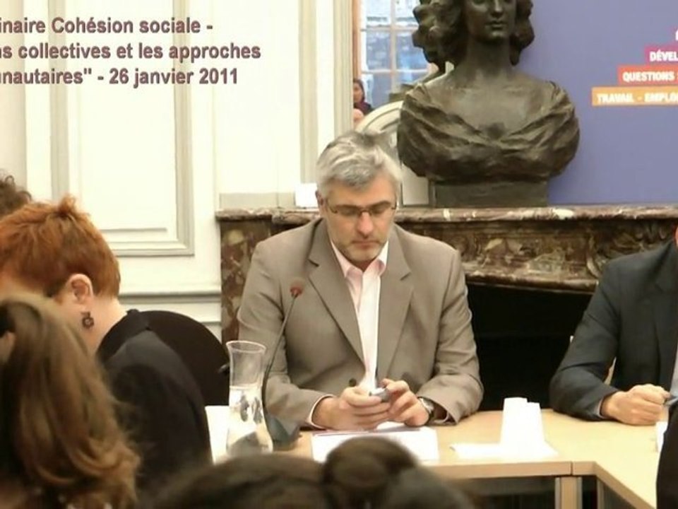 Séminaire : La Cohésion sociale n° 4