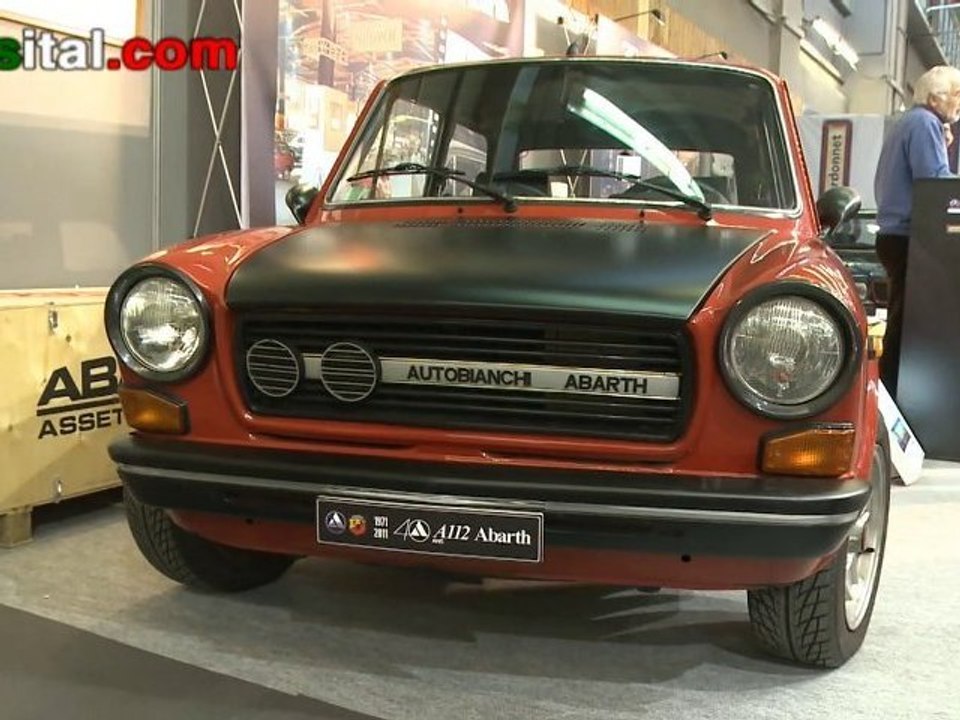 Rétromobile 2011 : Autobianchi A112 Abarth 70 HP de 1975