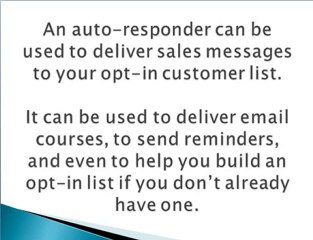 How Important are Autoresponders?