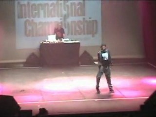 JOE AU CASINO DE PARIS POUR LA FINALE HIP HOP INTERNATIONALE