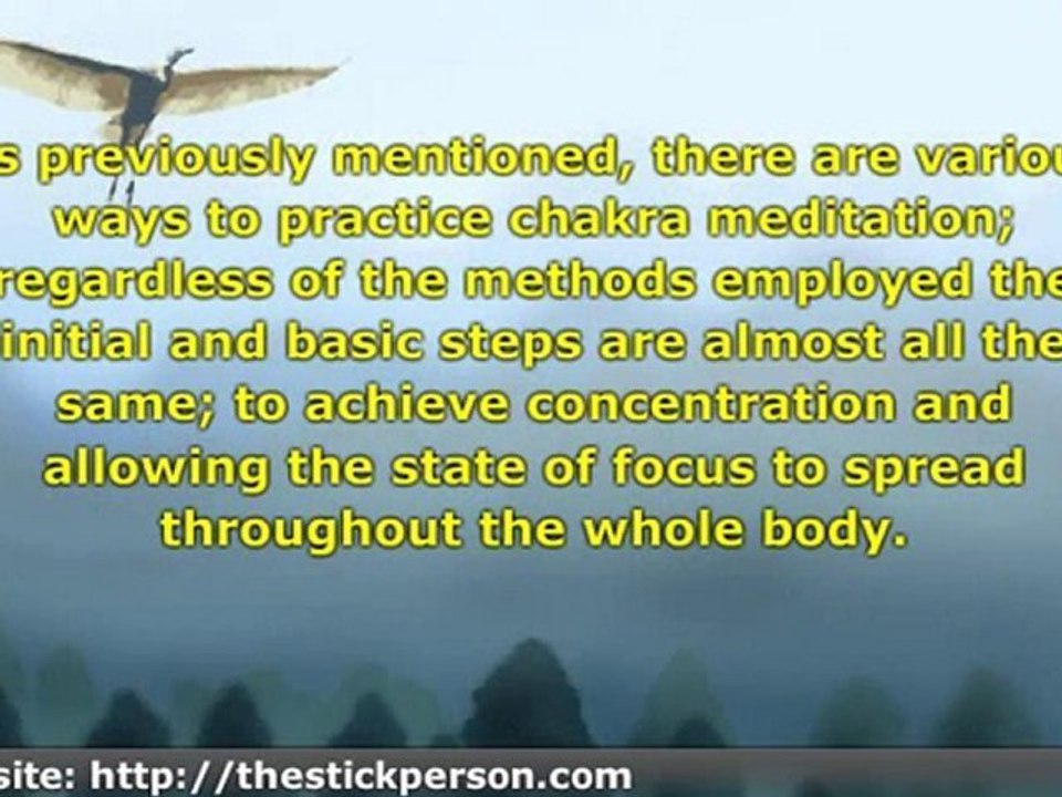 Regain Your Life And Health With Chakra Meditation