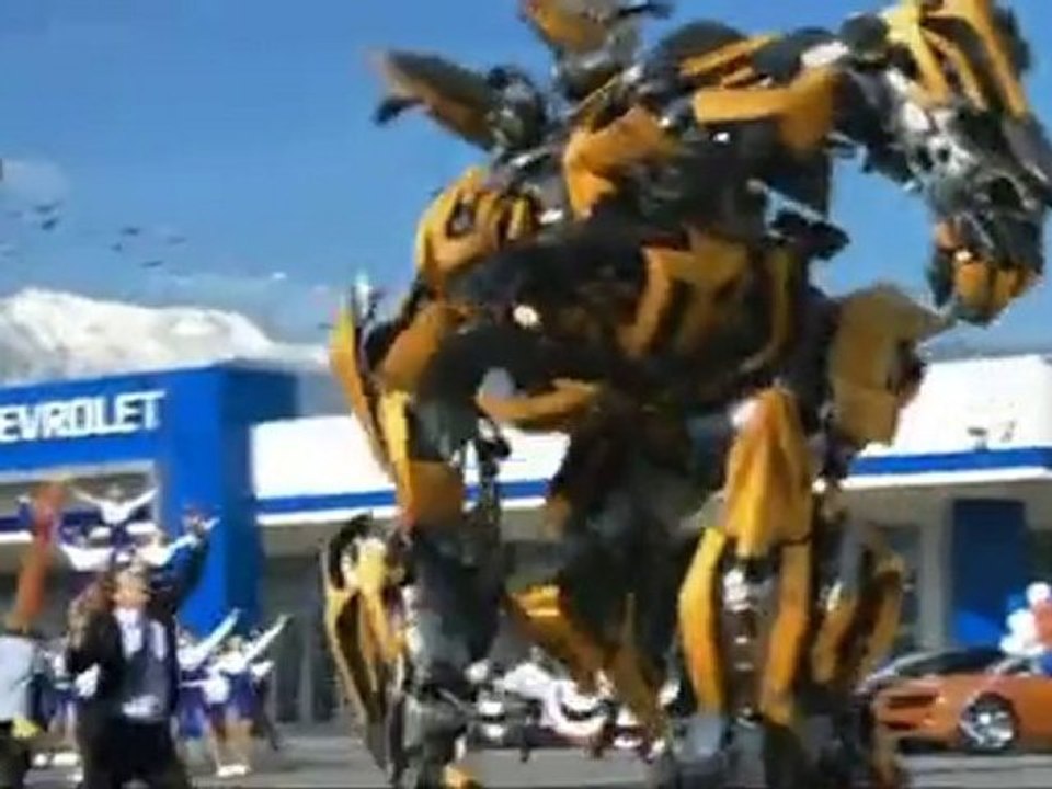 Chevrolet - Camaro Transformers - Pub Super Bowl 2011