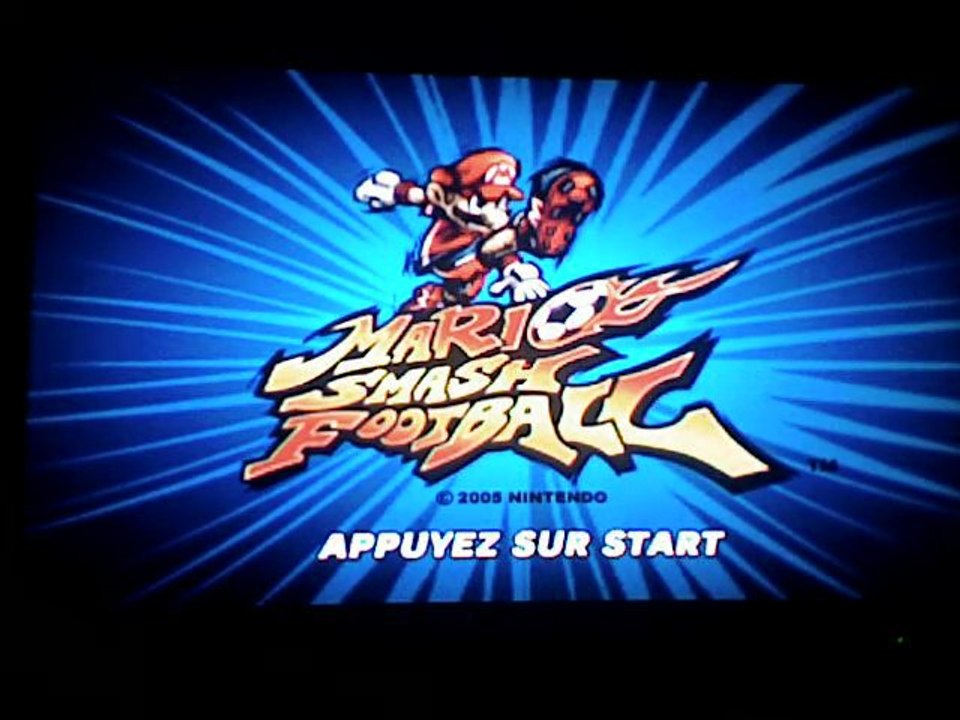Vidéo-test sur Mario Smash Football