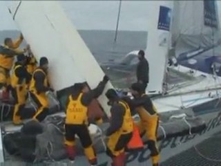 Dérive endommagée sur Banque Populaire V