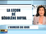 La leçon de Ségolène Royal
