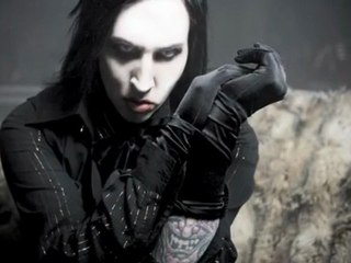 Marilyn Manson and Twiggy [Rare Pics]