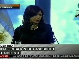 Inicia licitación de gasoducto del noreste de Argentina