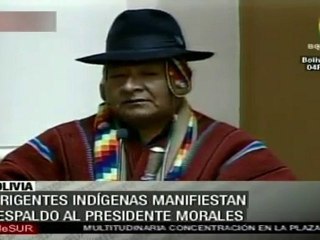 Morales: "Puedo cometer errores, pero nunca traicionar al pueblo"