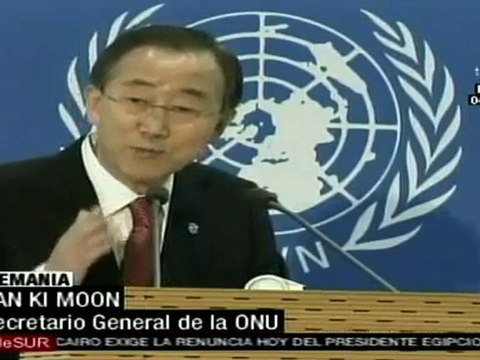 ONU llama a Elecciones adelantadas en Egipto