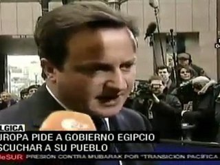 Unión Europea pide al gobierno egipcio que escuche a su pueblo