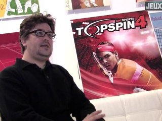 Top Spin 4 : Rencontre avec Stéphane Dupas