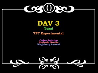 Animación Experimental con Partículas