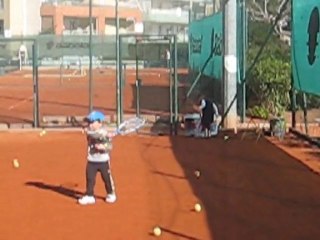 2011.02.05-Entrainement Sam -Fond de court 2- Zoom Léna