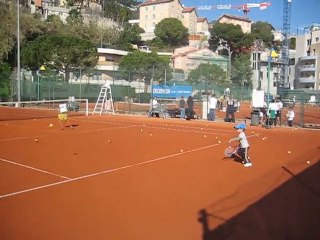 2011.02.05-Entrainement Tennis Sam- Commentaires Léna