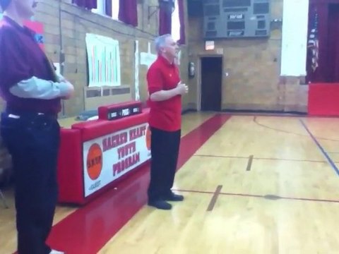 Chevaliers De Colombe-Knights Of Columbus Opening Ceremony Lanceurs Libre-Free Throw