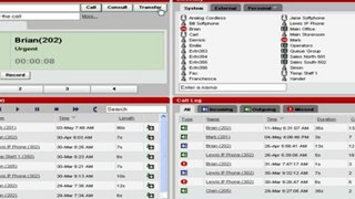 Making A Call in Avaya ONeX Portal For IP Office