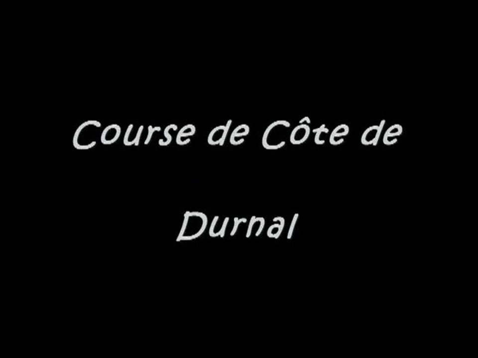 course de côte de Dunal 2010
