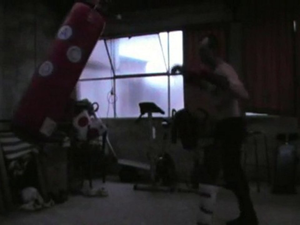 Entrainement kick boxing montage