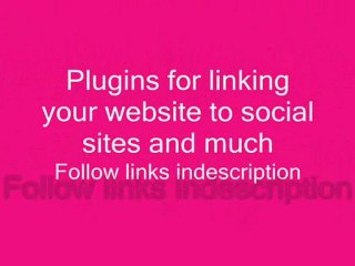 social bookmarking plugin for wordpress blog