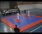 Compétition Combat Vinça 2011 Coc Karaté Cabestany Rémi