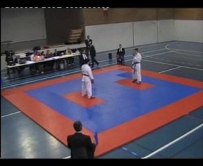 Compétition Combat Vinça 2011 Coc Karaté Cabestany Rémi