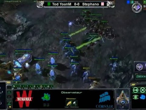 Match SC2 : Stephano(Z) vs ToD (P)
