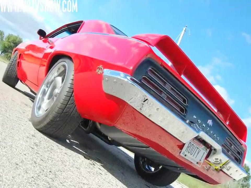 1969 Pontiac Firebird "Routy" Is Finished!  Video V8TV