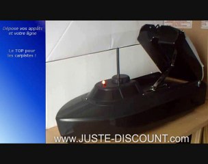 Bateau amorceur de chez JUSTE-DISCOUNT.com