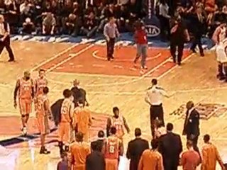 01/17/2011 - Suns Vs. Knicks - Final Moments Of The Game