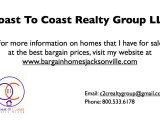 Bargain properties in Jacksonville, Florida