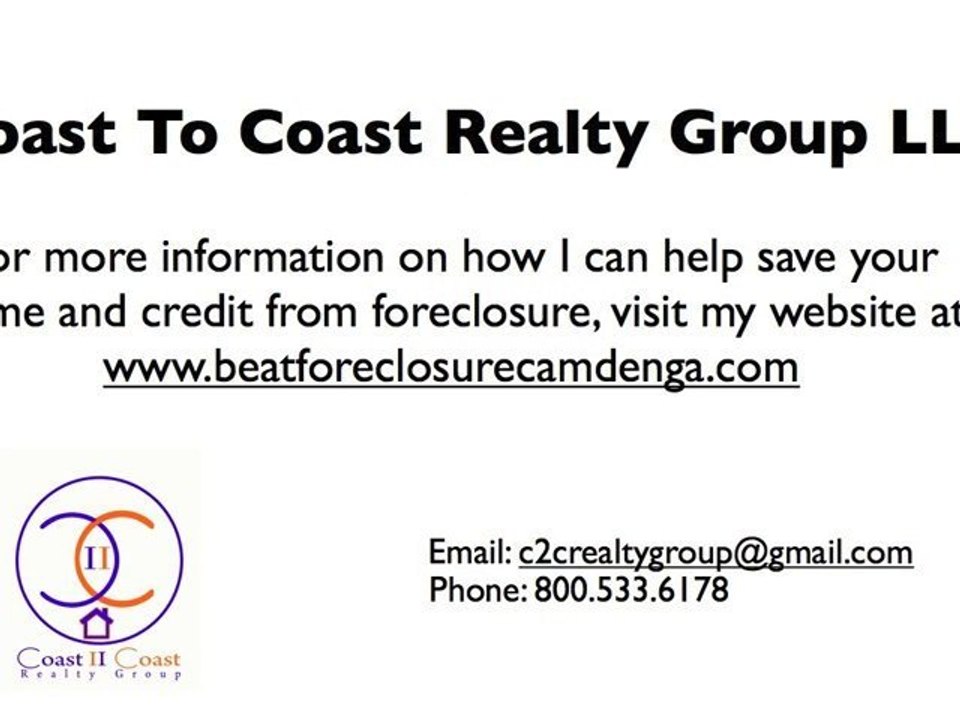 Stop foreclosure in Woodbine Georgia