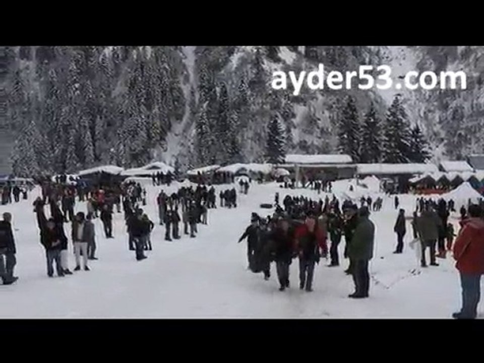 ayder kardan adam senligi 1. gun