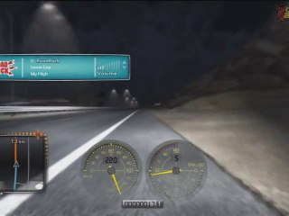 Test Drive Unlimited 2 PS3 - Night Run in Lancia Delta