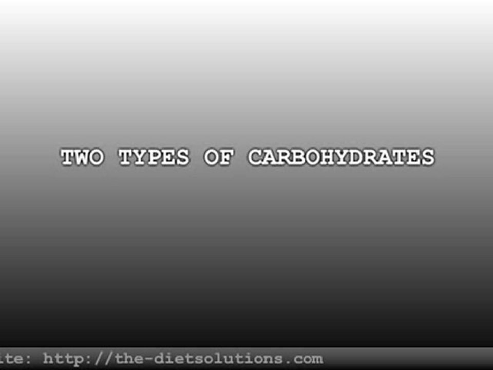 ARE CARBOHYDRATES ALL BAD?