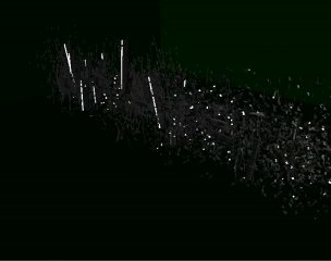 C4D : texte qui explose