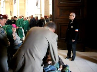 Respect et déférence aux combattants mutilés