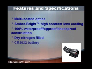 Red Dot Sight Review - Bushnell Rifle Scopes