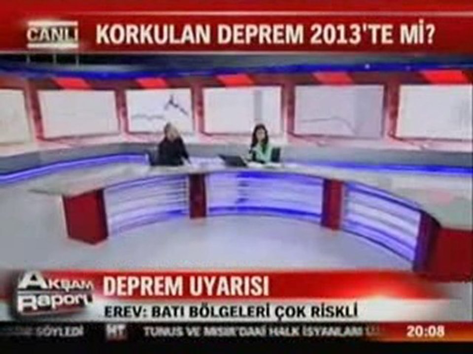 EGE İÇİN DEPREM UYARISI HABER TURK CANLI