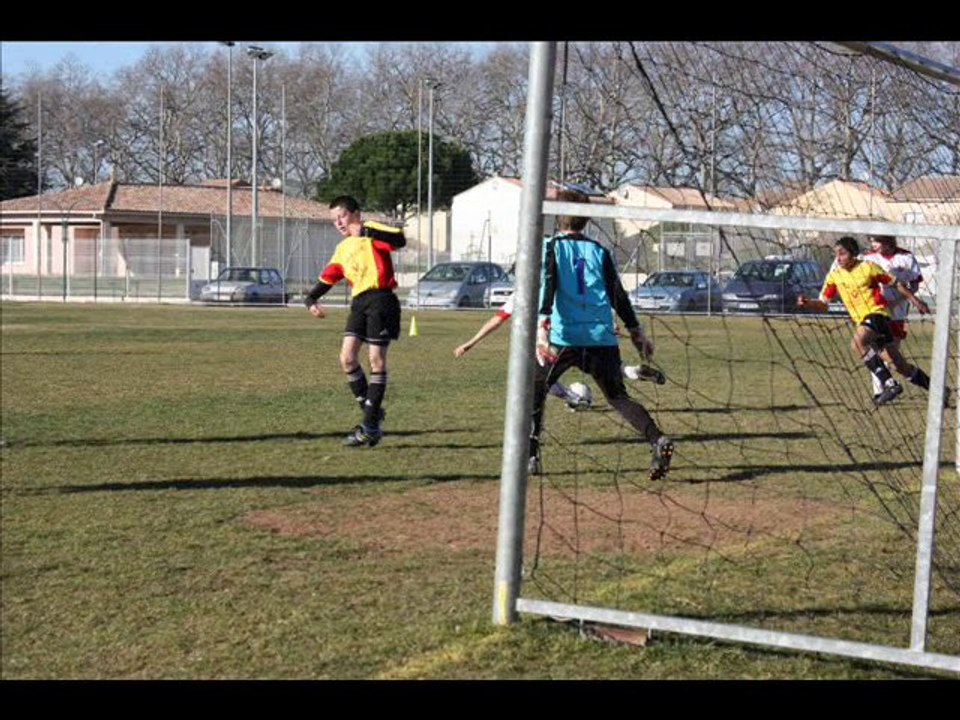 U13 de lignan/corneilhan à villeuneuve le 5/02/2011