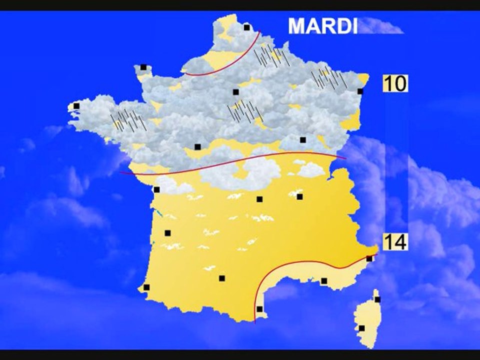 Météo 7 février 2011: Prévisions jusqu'au 13 février 2011