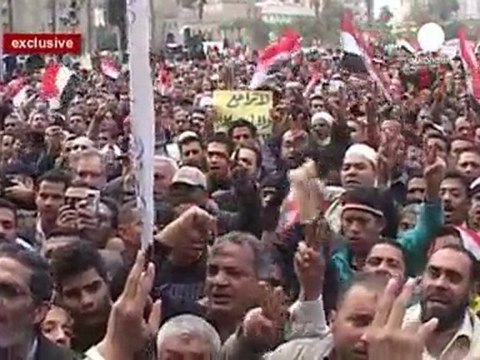 Les coptes et les musulmans main dans la main sur la...